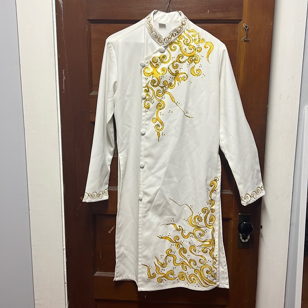 White Traditional Tet Vietnamese White Ao Dai